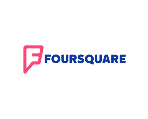 Foursquare logo on white background.