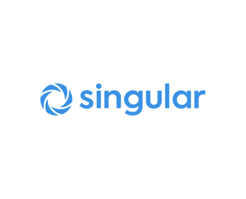 singular logo on white background.