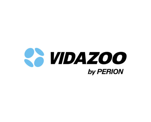 Vidazoo by PERION logo on white background.